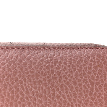 Gucci Dollar Calfskin Medium GG Zip Around Wallet Soft Pink 18 of 23