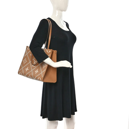 Louis Vuitton Empreinte Monogram Giant Broderies Onthego MM Arizona 2 of 8