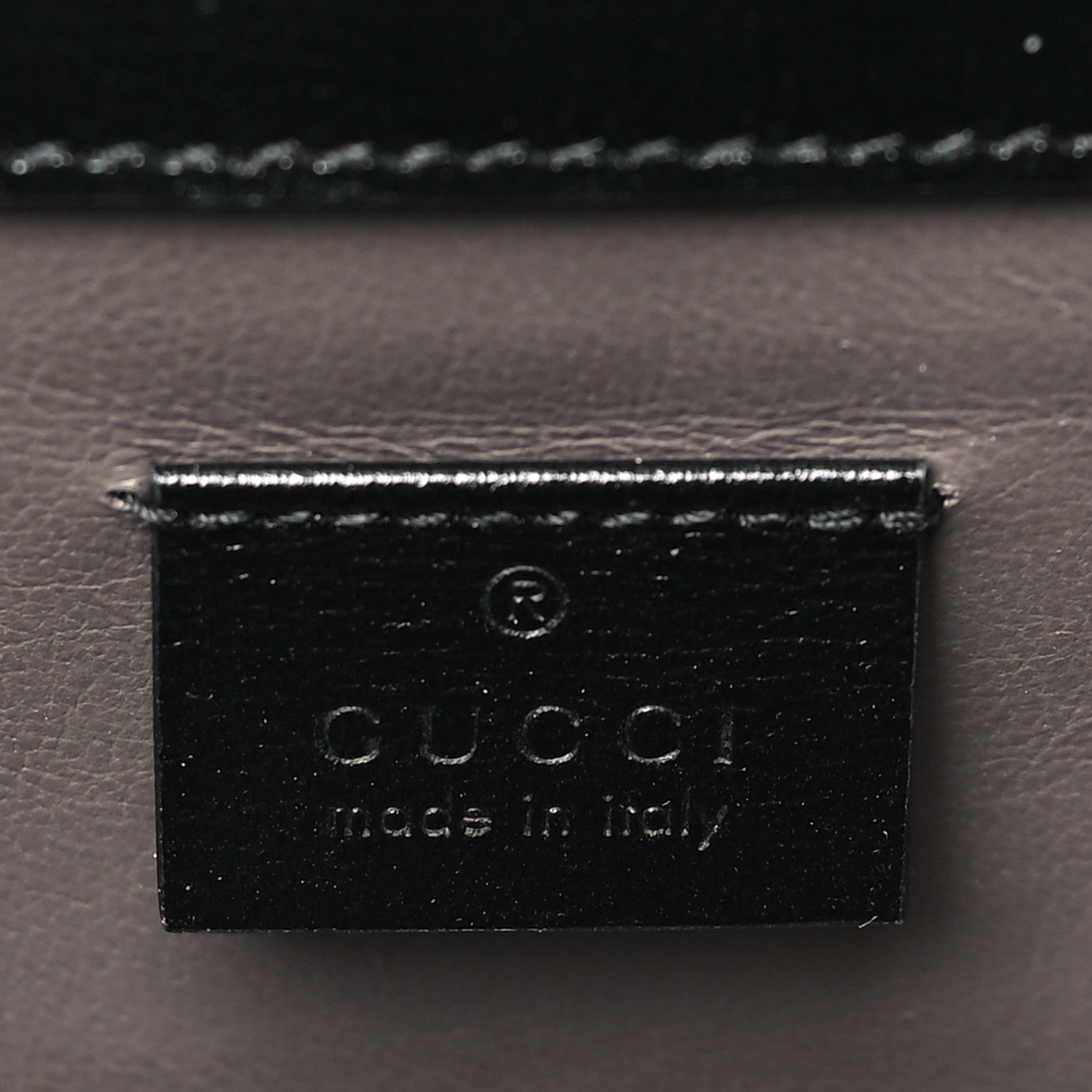 Gucci Azalea Calfskin Mini Sylvie 1969 Flap Messenger Bag Black 6 of 9