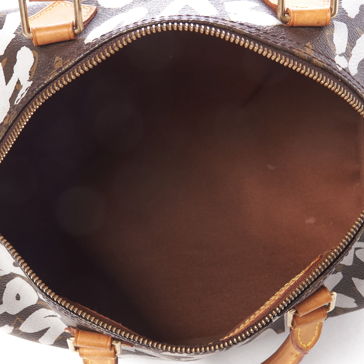 Louis Vuitton Monogram Graffiti Speedy 30 Silver 6 of 10
