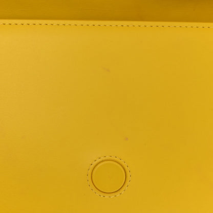 Jacquemus Smooth Calfskin Le Bambino Long Flap Yellow 11 of 12