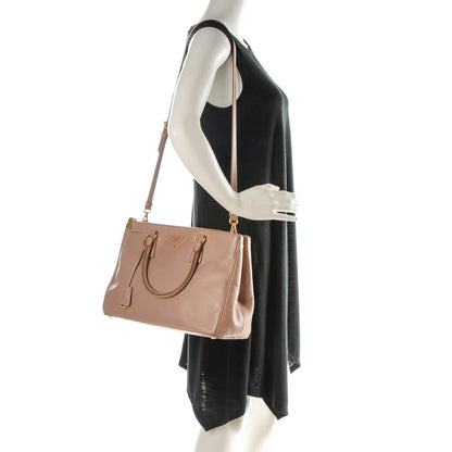 Prada Saffiano Medium Galleria Double Zip Tote Cammeo 6 of 13