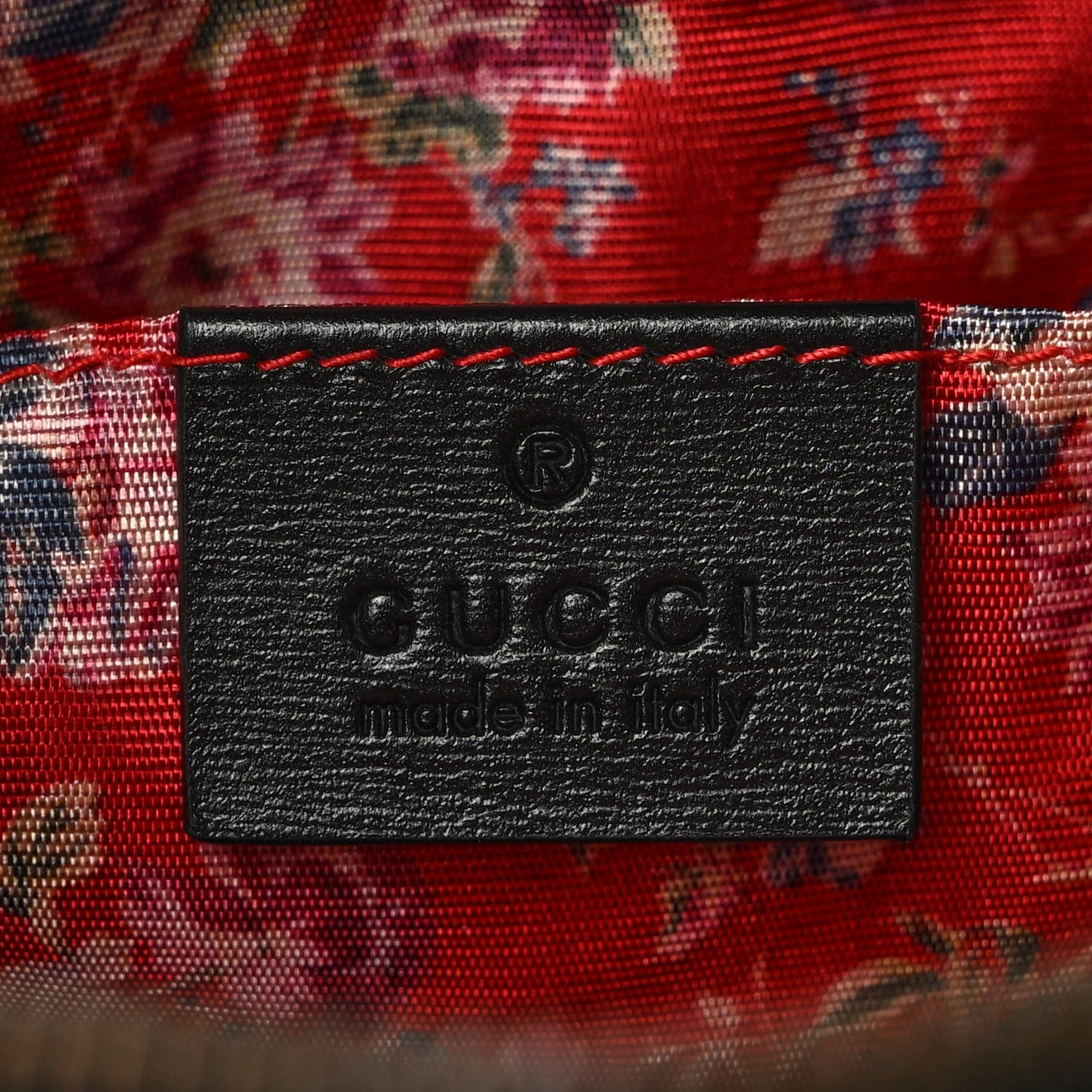 Gucci Calfskin Web Trapuntata Small GG Shoulder Bag Black 6 of 9