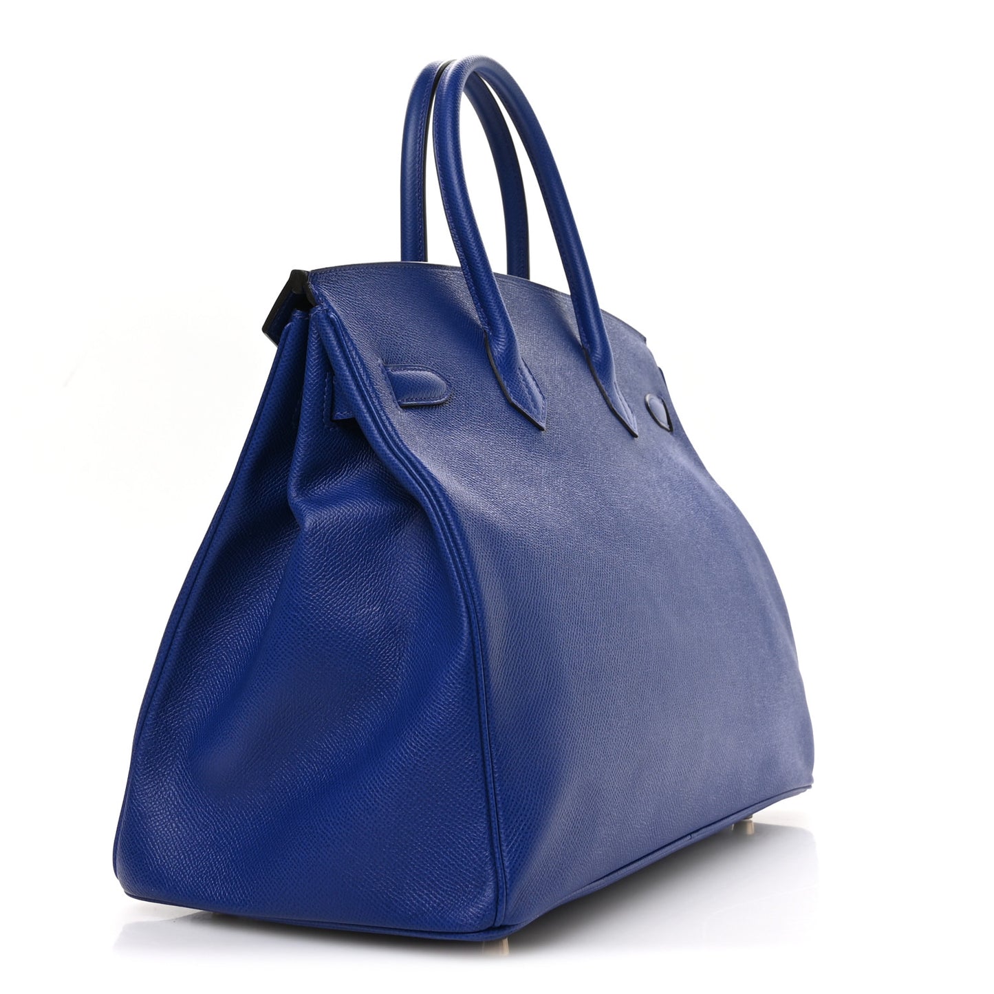 Epsom Birkin 35 Bleu Electrique