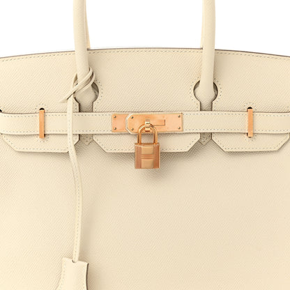 Hermes Epsom Birkin 30 Craie 8 of 10