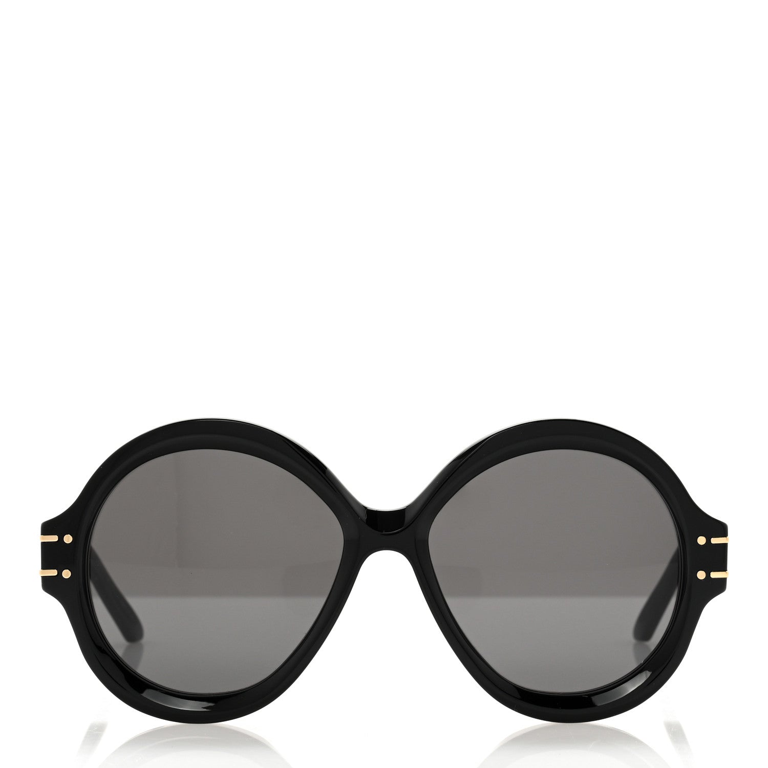 Christian Dior Diorsignature R1U Round Sunglasses Black 2 of 9