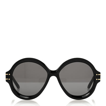 Christian Dior Diorsignature R1U Round Sunglasses Black 2 of 9