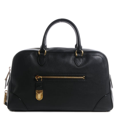 Marc Jacobs Leather Venetia Large Satchel Black 1 of 7