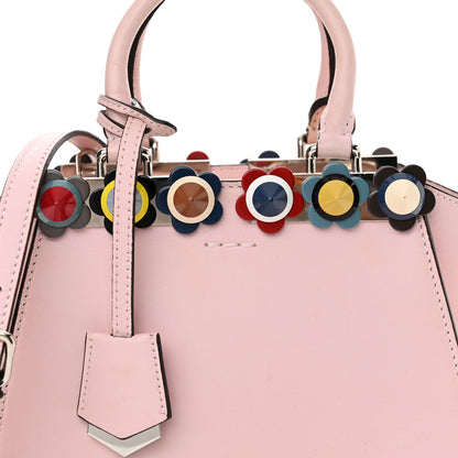 Fendi Vitello Dolce Plexiglass Flowerland Studded Mini 3Jours Tote Peonia Multicolor 8 of 11
