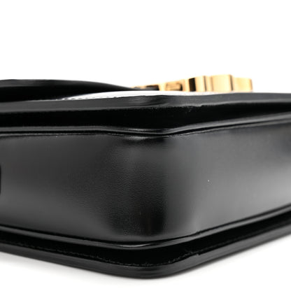 Celine Shiny Calfskin Teen Triomphe Black 8 of 9