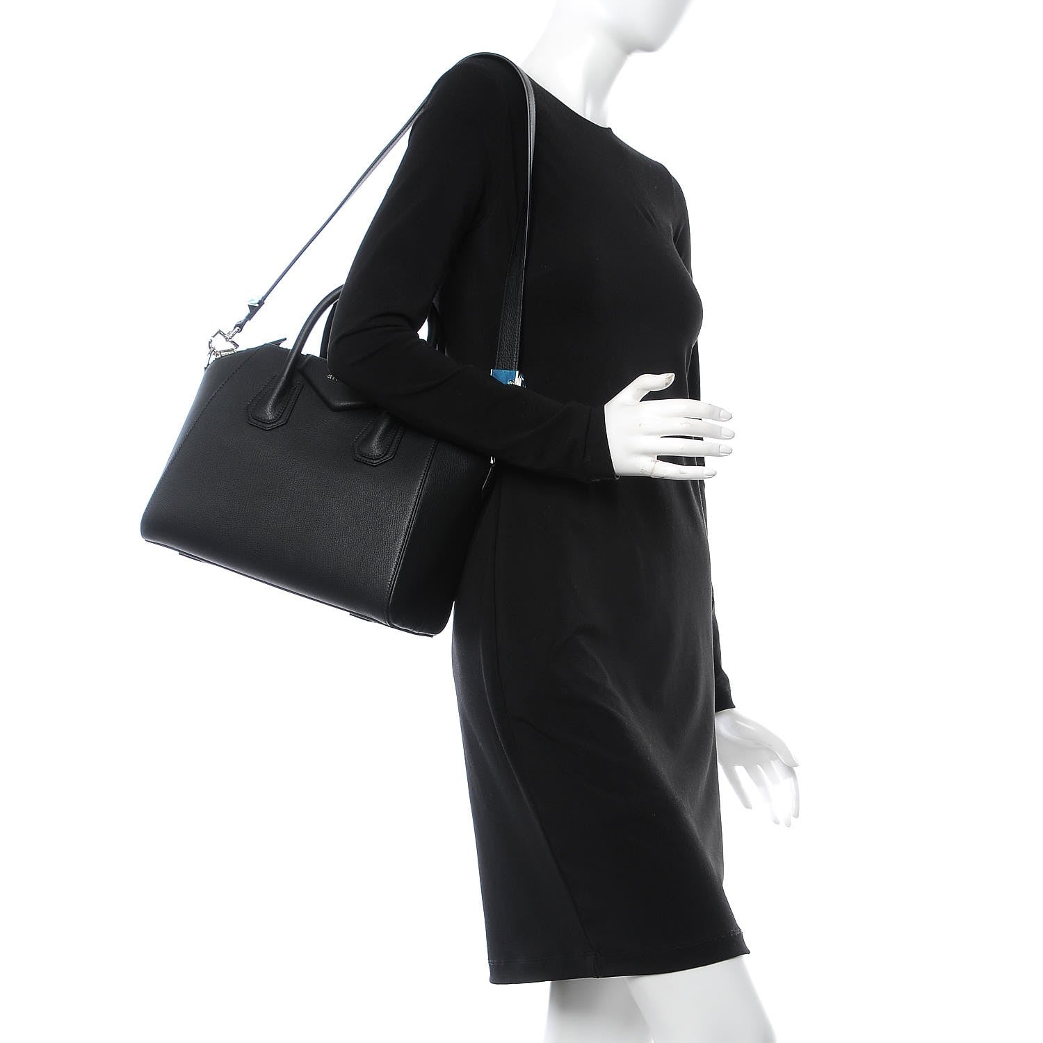 Givenchy Sugar Goatskin Small Antigona Black 2 of 9