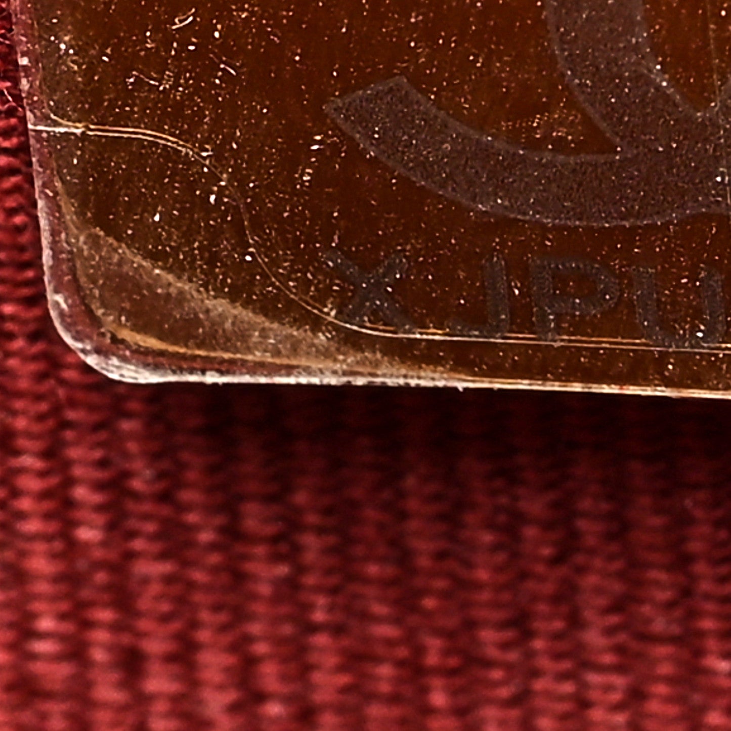 Lambskin Quilted Chanel 19 Wallet On Chain WOC Burgundy