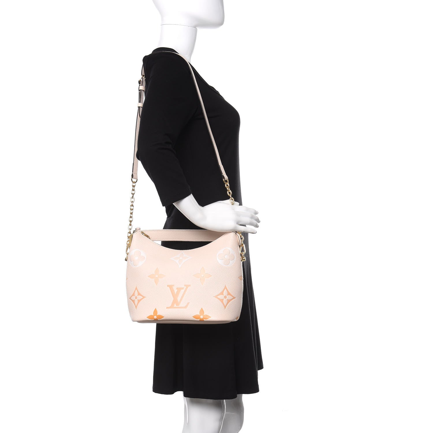 Louis Vuitton Empreinte Monogram Giant By The Pool Marshmallow Hobo Cream Saffron 2 of 10