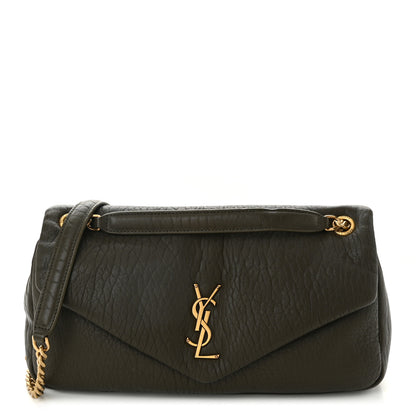 Saint Laurent Grained Lambskin Medium Calypso Light Musk 1 of 11