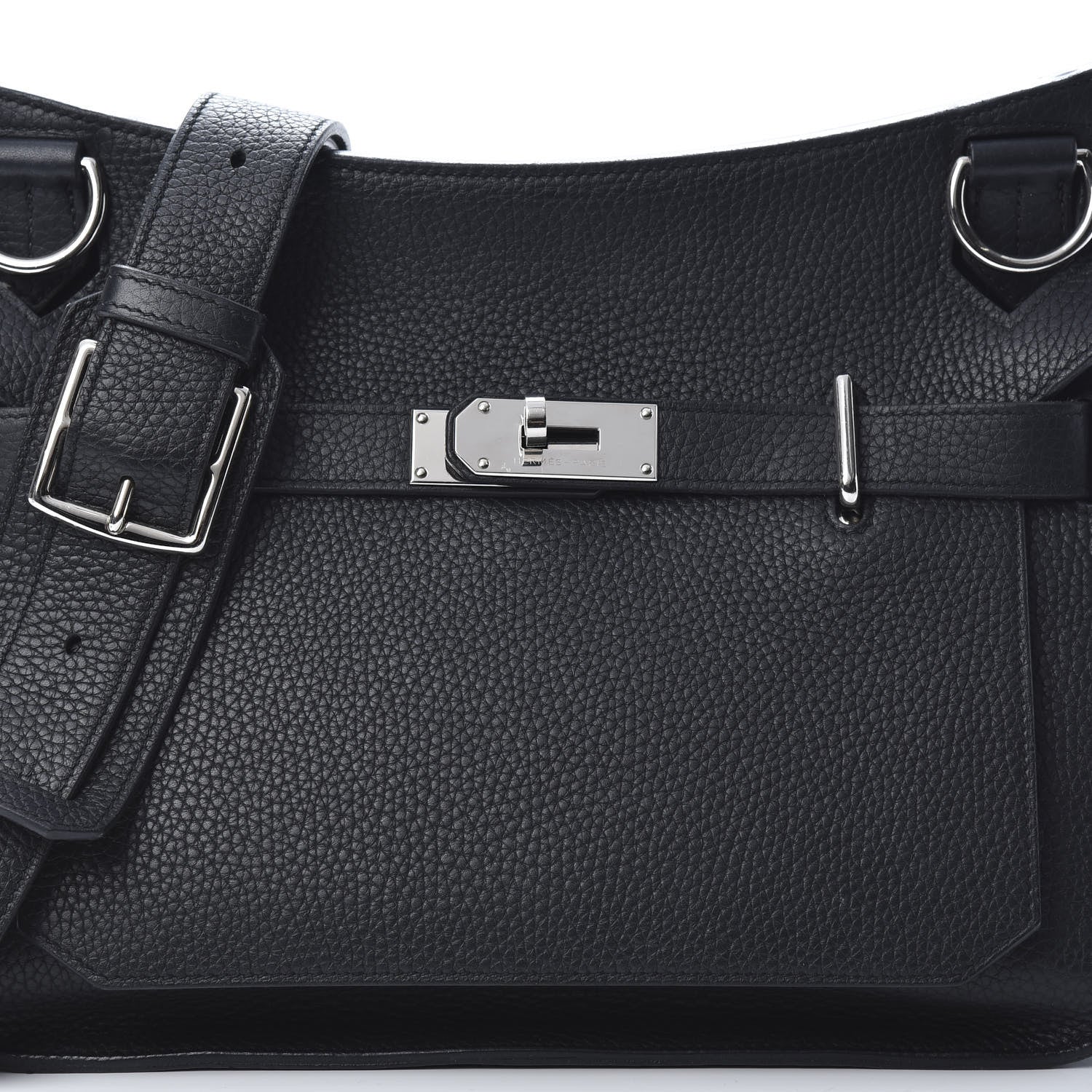 Hermes Taurillon Clemence Jypsiere 31 Black 8 of 13