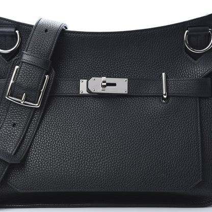 Hermes Taurillon Clemence Jypsiere 31 Black 8 of 13