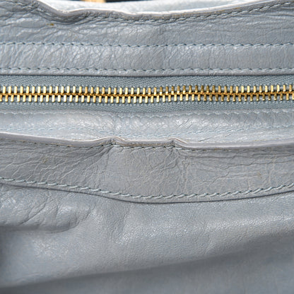 Balenciaga Agneau Giant 12 Gold Hardware City Bleu Acier Ciel 14 of 15