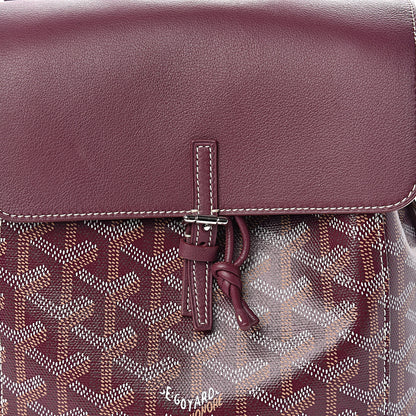 Goyard Goyardine Calfskin Mini Alpin Backpack Bordeaux 6 of 9