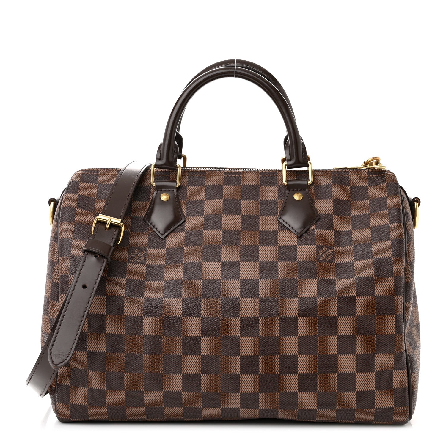 Louis Vuitton Damier Ebene Speedy Bandouliere 30 1 of 11