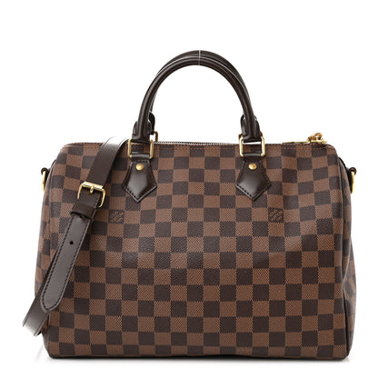 Louis Vuitton Damier Ebene Speedy Bandouliere 30 1 of 11