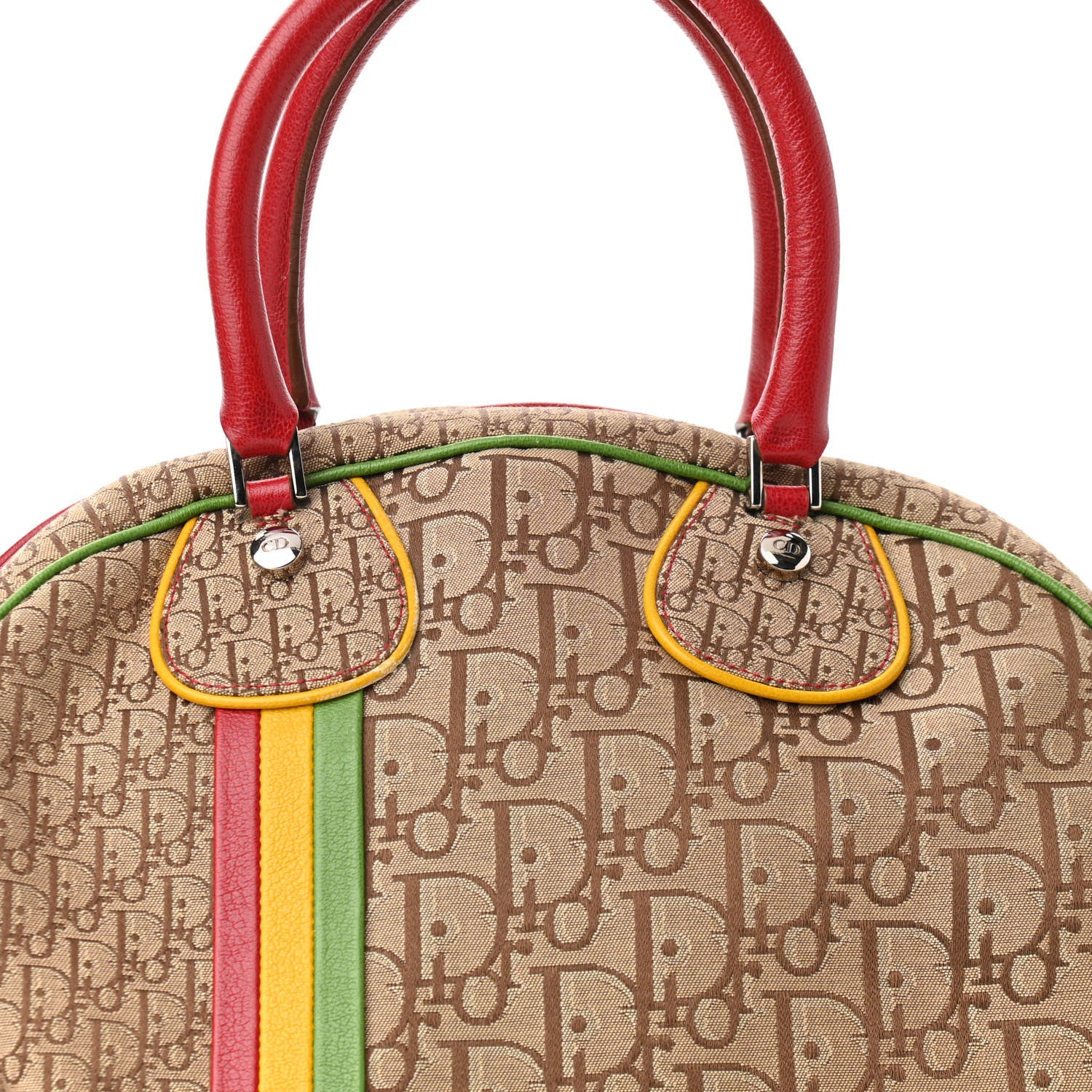 Christian Dior Monogram Rasta Bowler Beige 8 of 12
