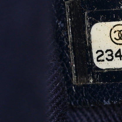 Chanel Grained Calfskin Medium Neo Executive Shopper Tote Dark Blue 7 of 16