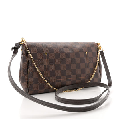 Louis Vuitton Damier Ebene Favorite MM 3 of 12