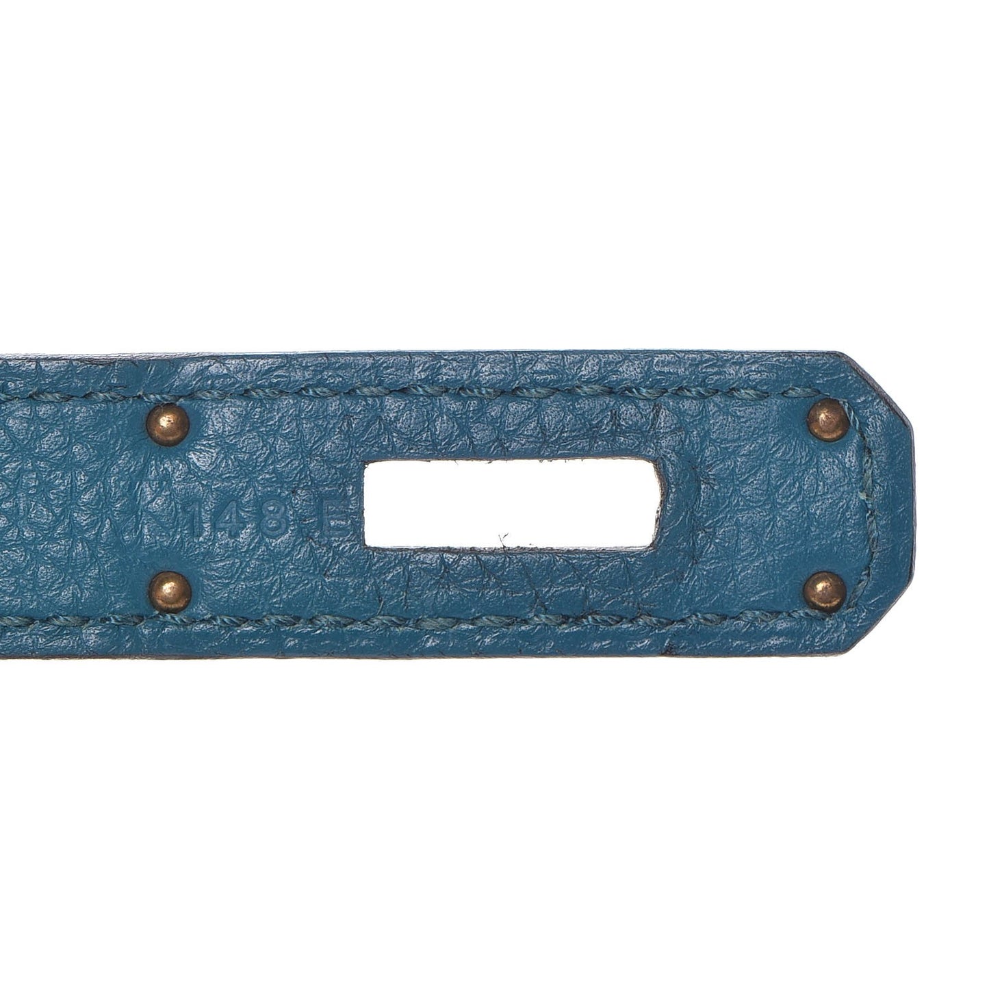Taurillon Clemence Birkin 30 Cobalt
