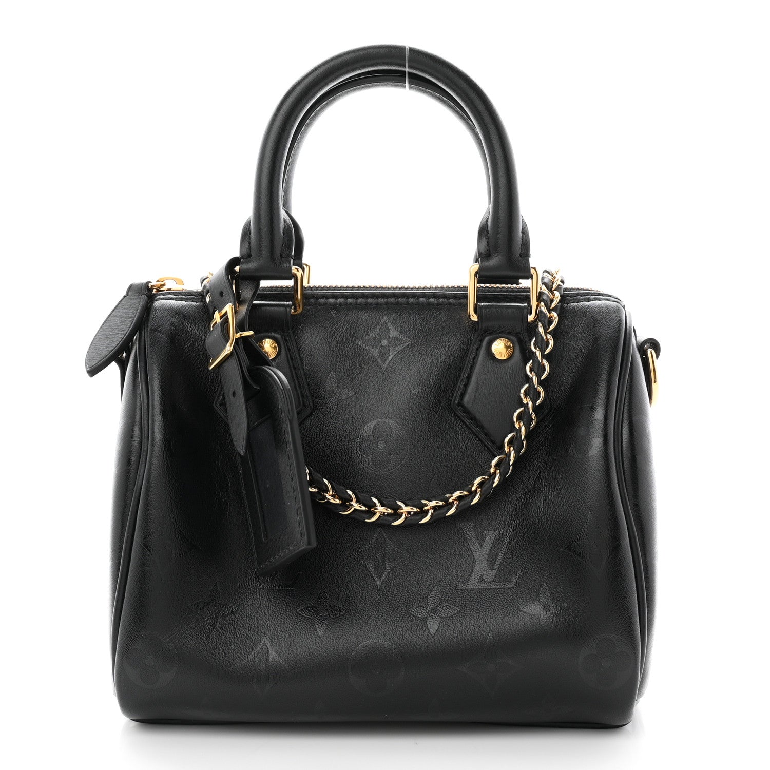 Louis Vuitton Monogram Ink Speedy BB Black 1 of 11