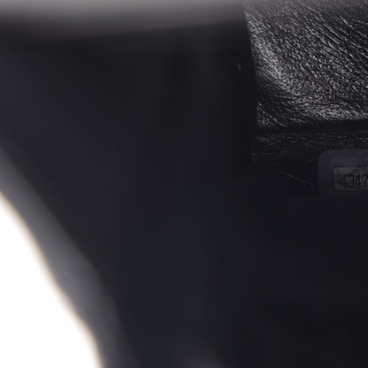 Chanel Lambskin Quilted Jumbo Kelly Flap Bag Black 8 of 22