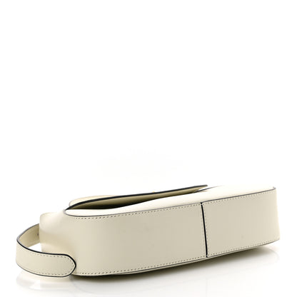 Prada Spazzolato Flap Shoulder Bag White 4 of 11
