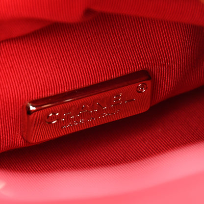 Chanel Lambskin Quilted Large In Seoul Backpack Red 5 of 9