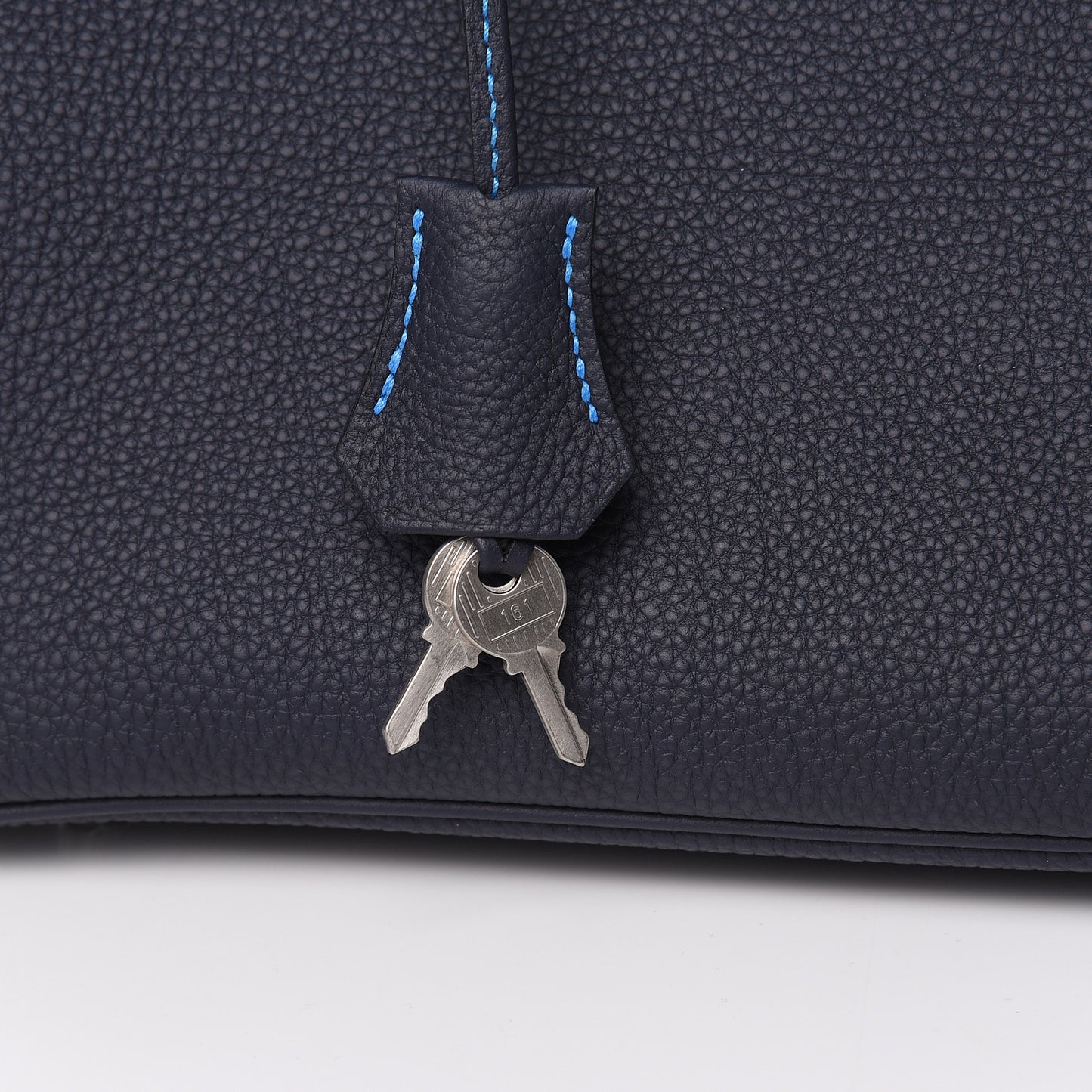 Togo Horseshoe Birkin 30 Bleu Nuit Bleu Hydra