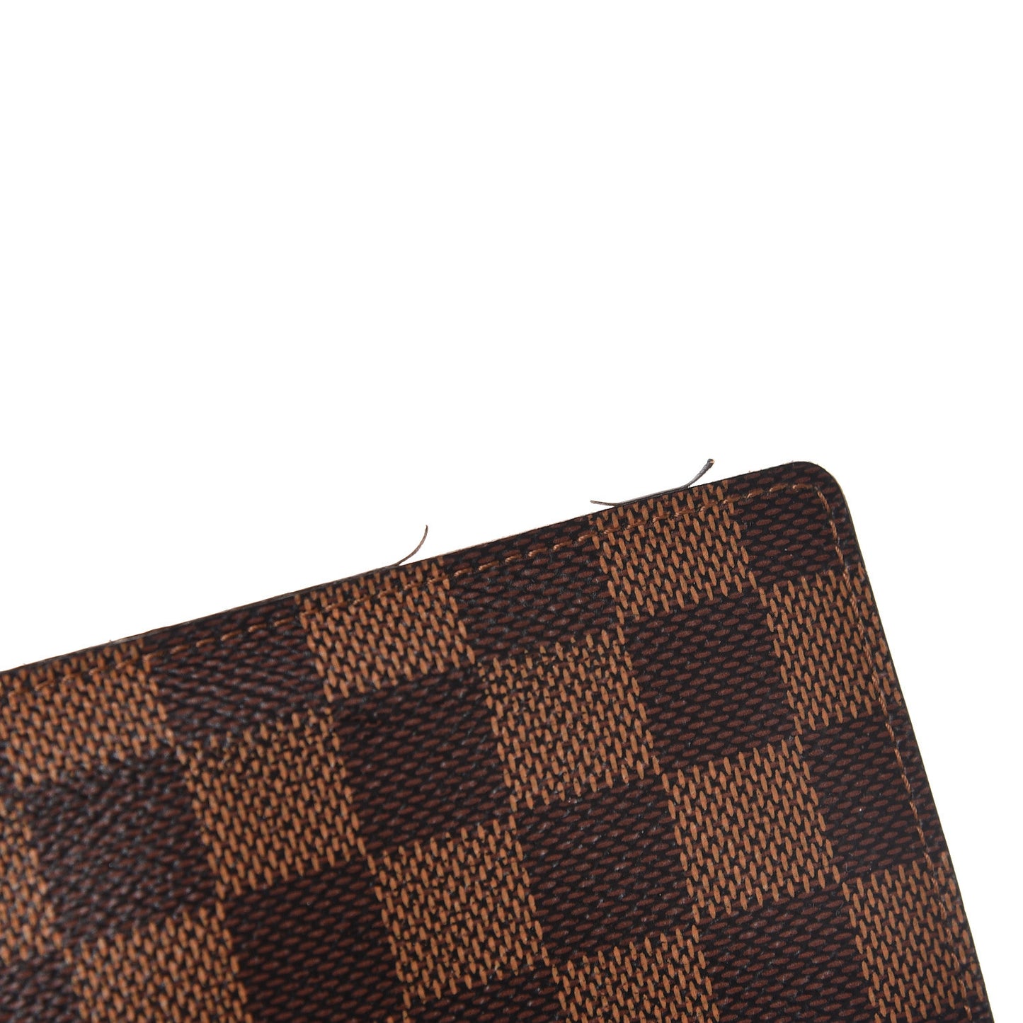 Damier Ebene Josephine Wallet Red