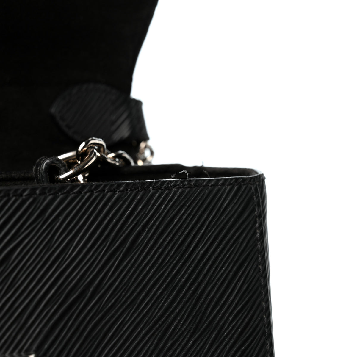 Epi Twist Shoulder Bag MM Black