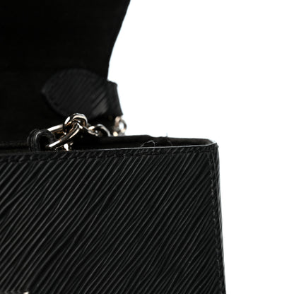 Louis Vuitton Epi Twist Shoulder Bag MM Black 10 of 10