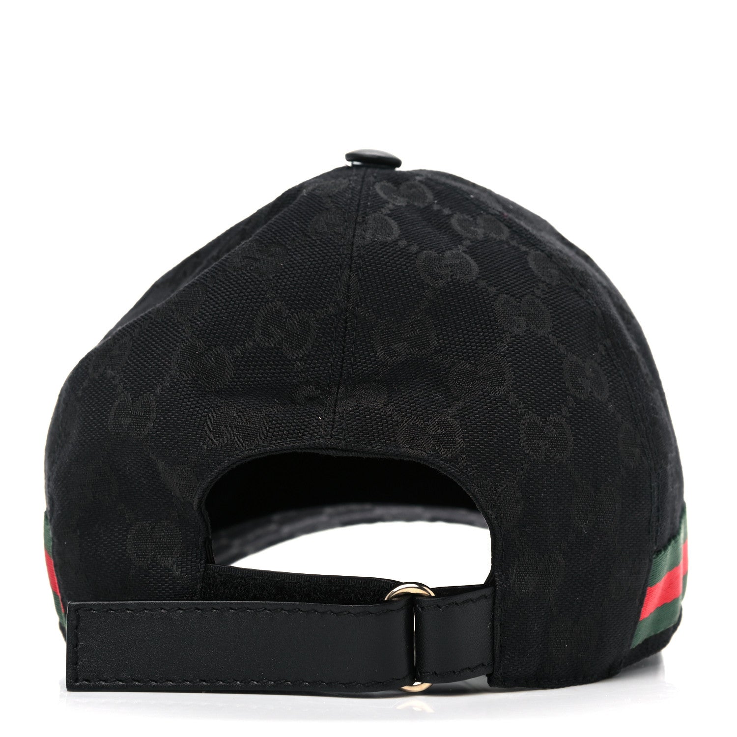 Gucci Monogram Web Baseball Hat M Black 3 of 6