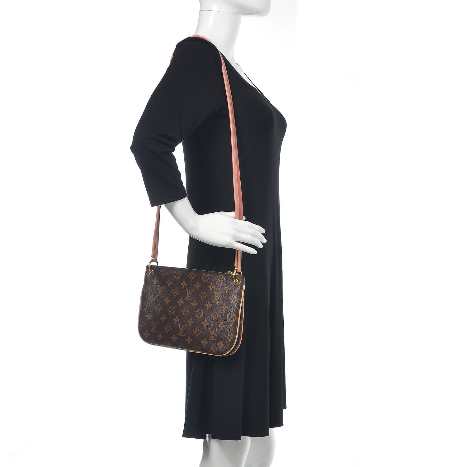 Louis Vuitton Monogram Lorette Vieux Rose 2 of 9