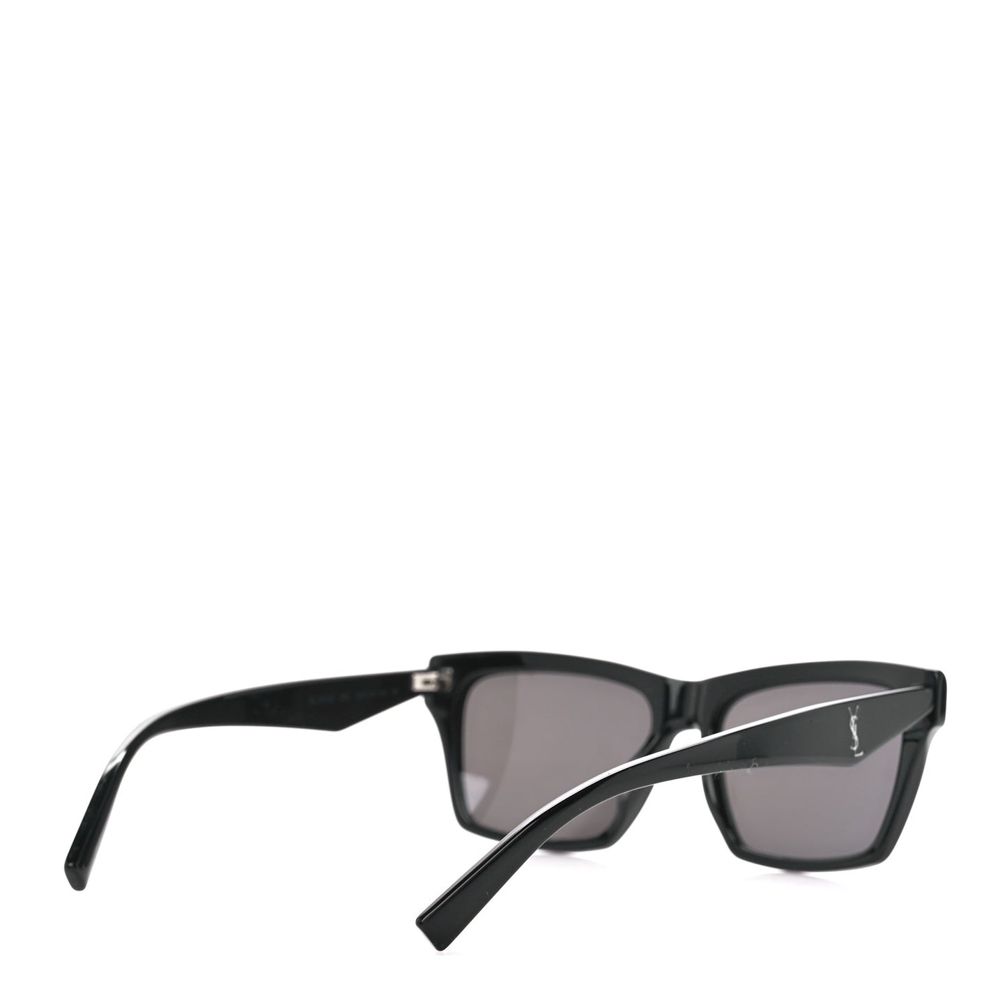 Acetate Cat Eye SL M104 Sunglasses Black