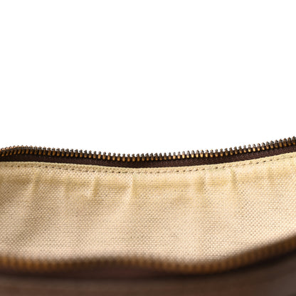 Gucci GG Supreme Monogram Web Small Ophidia Half Moon Hobo Brown 14 of 17