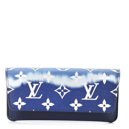 Louis Vuitton Monogram Escale Sunglass Case Blue 1 of 8