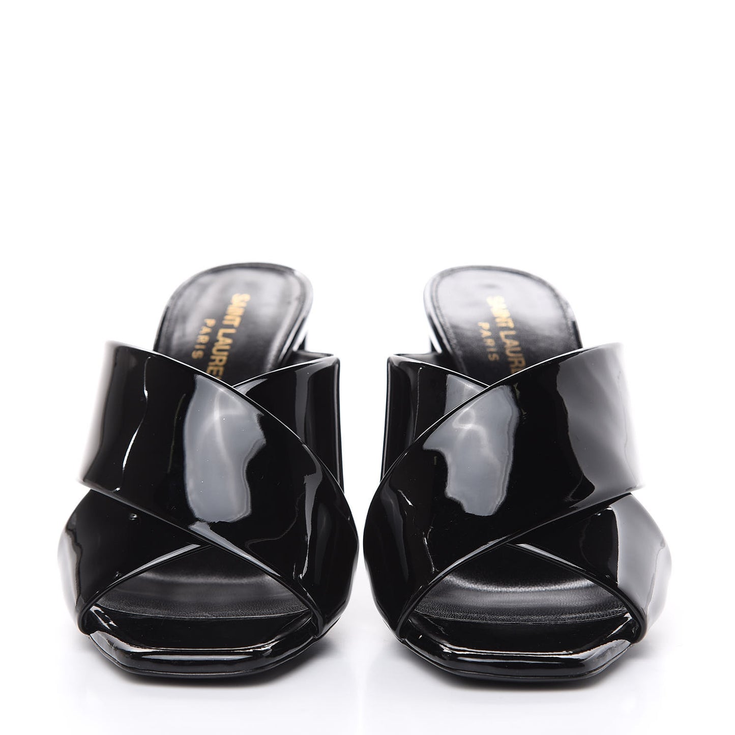 Patent LouLou 95 Mule Sandals 36 Black