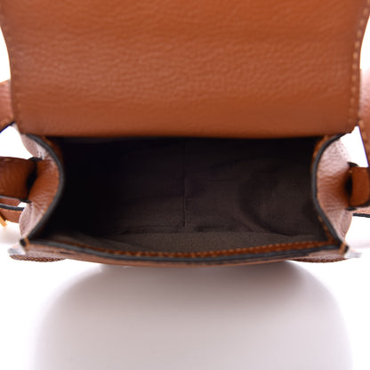 Chloe Calfskin Mini Marcie Round Crossbody Bag Tan 5 of 9
