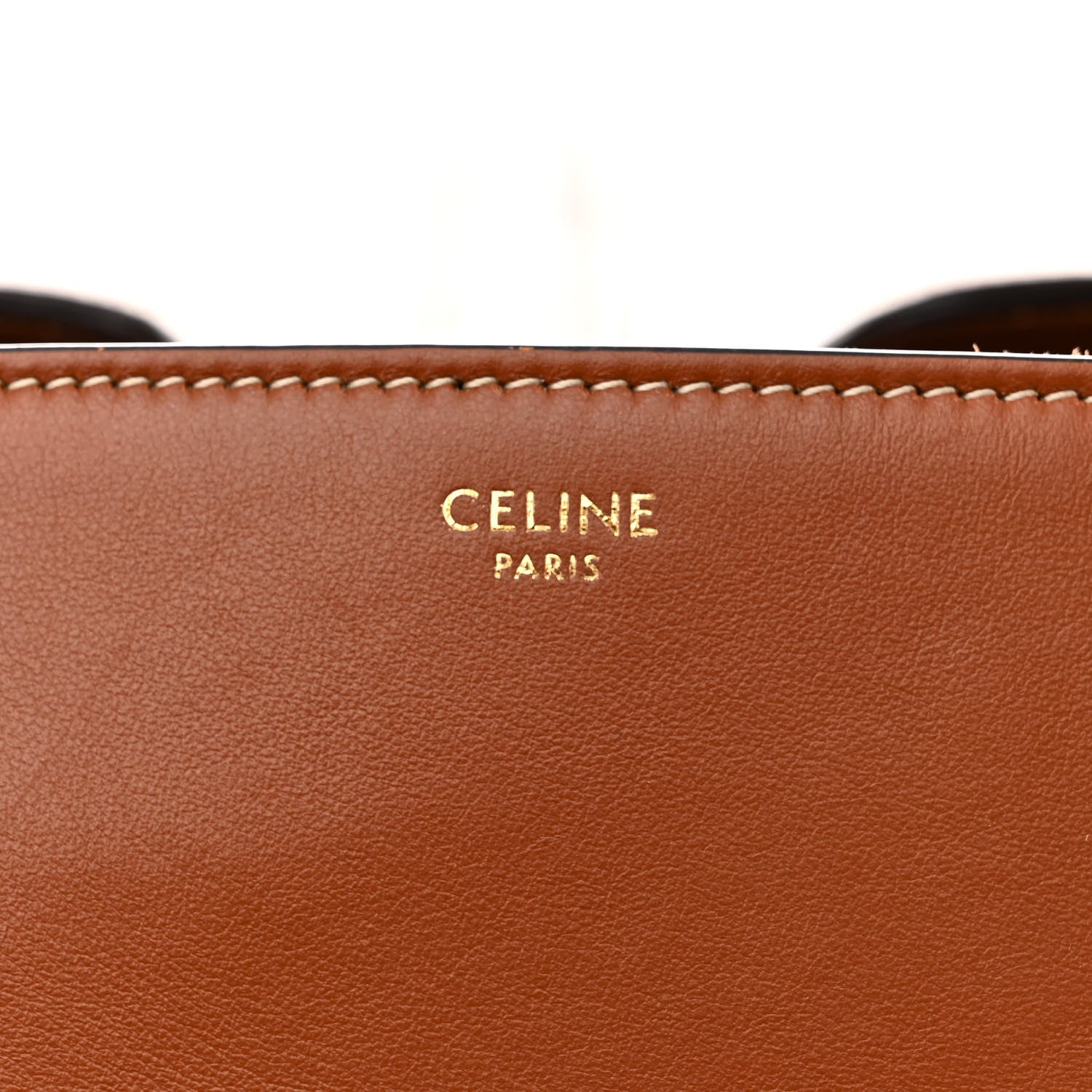 Celine Calfskin Large Soft 16 Bag Tan 6 of 15