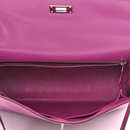 Hermes Epsom Kelly Retourne 32 Cyclamen 5 of 10