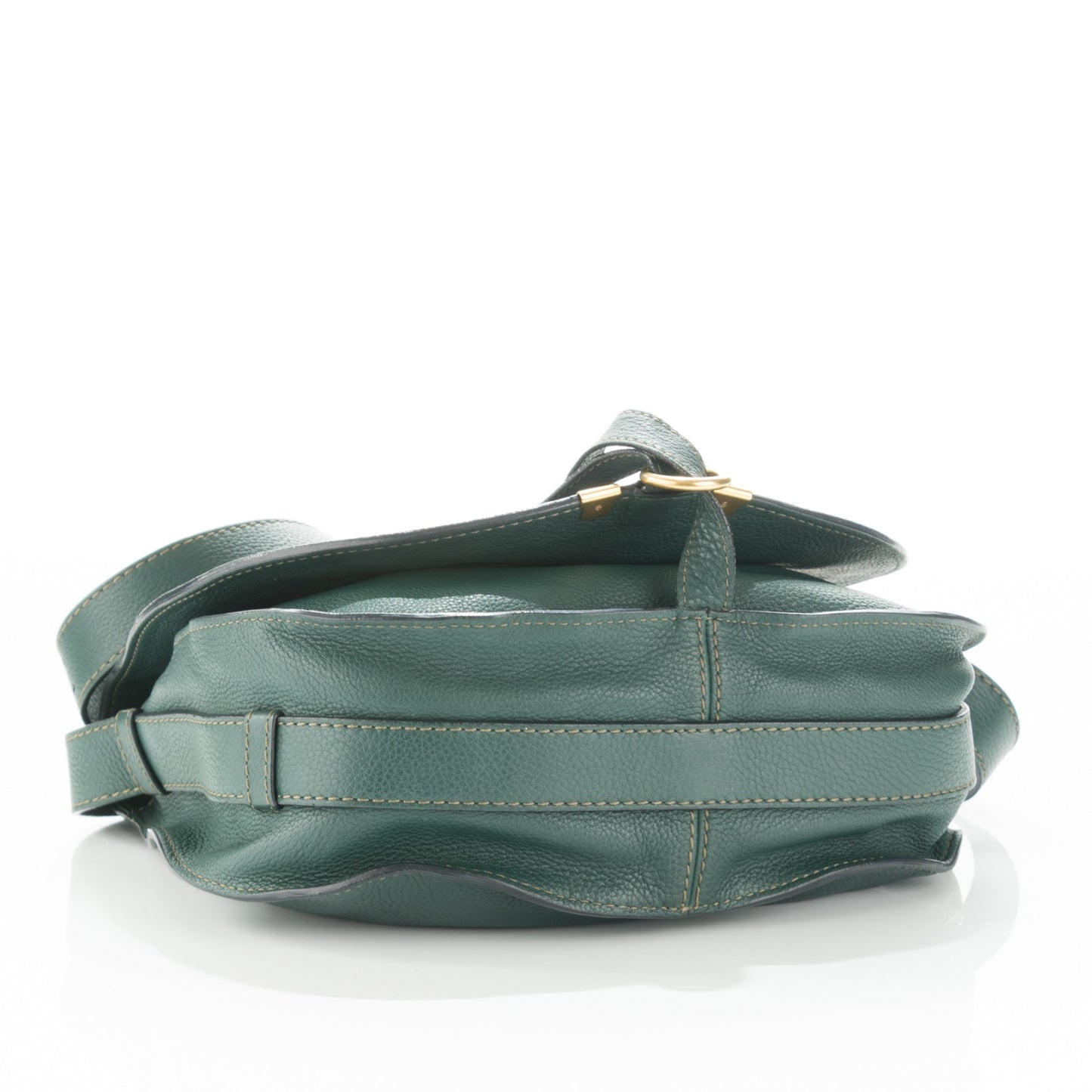 Calfskin Medium Marcie Round Crossbody Bag Epicea