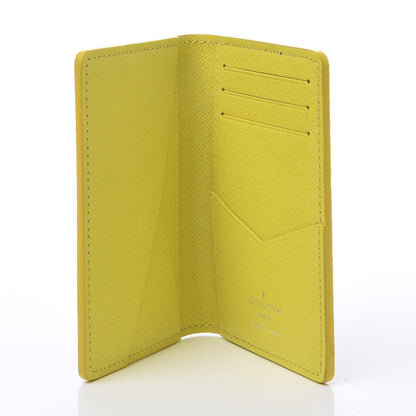 Louis Vuitton Damier Graphite Logo Pocket Organizer Yellow 4 of 8