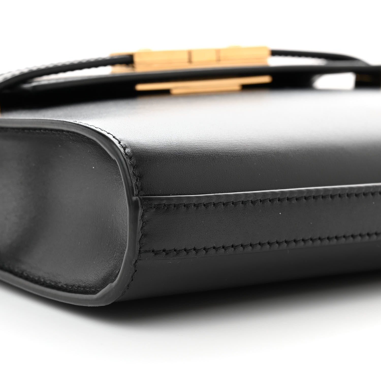 Saint Laurent Smooth Calfskin Mini Manhattan Shoulder Bag Black 8 of 11