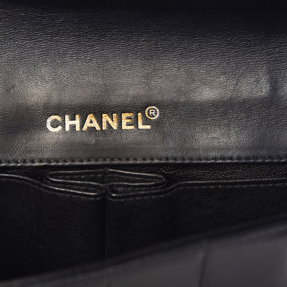 Chanel Lambskin East West Chocolate Bar Flap Black 6 of 10