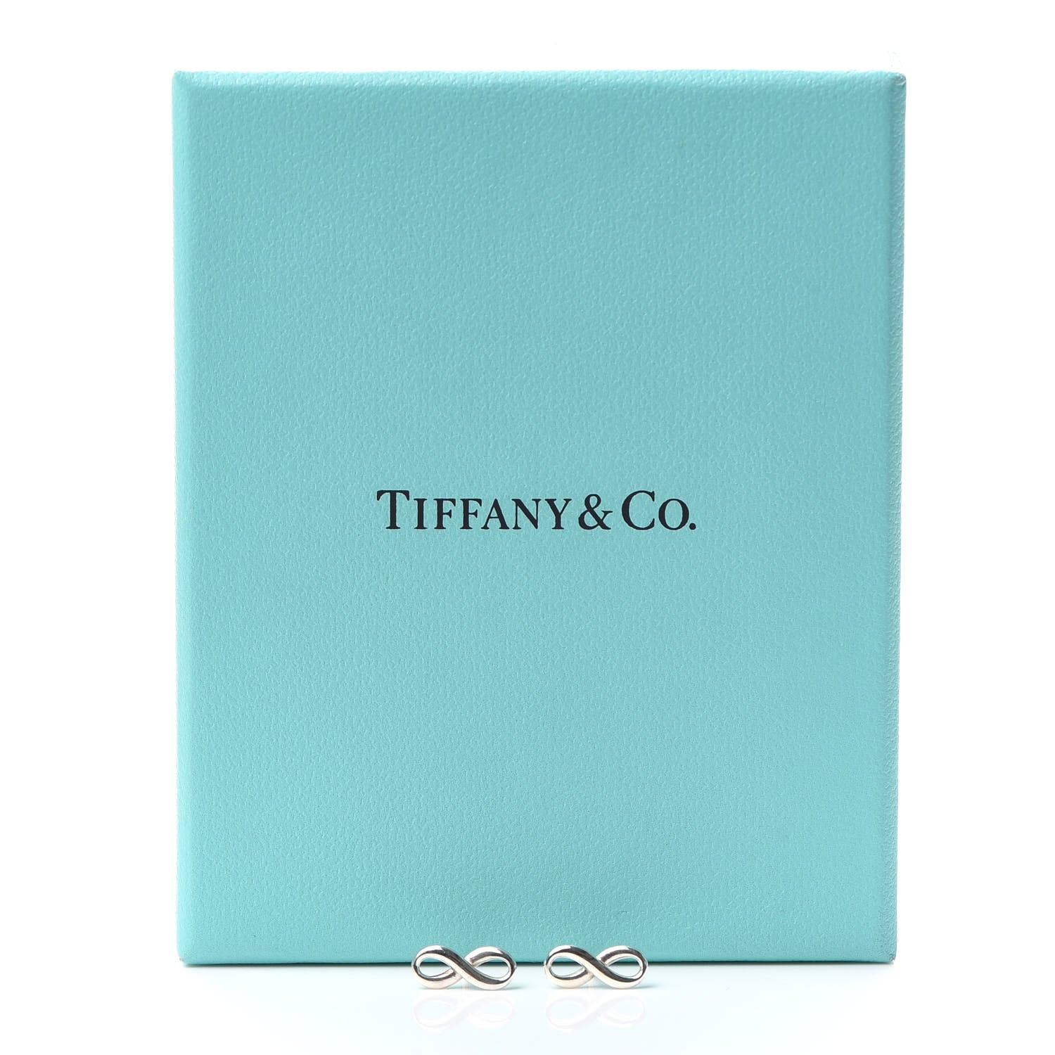 Tiffany Sterling Silver Infinity Earrings 5 of 5
